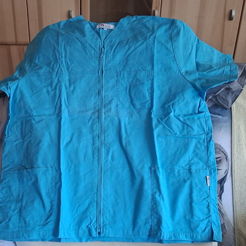Leiber kittel blau mit - kittel,