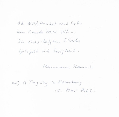 Hermann kasak eigenhändiges - hermann,